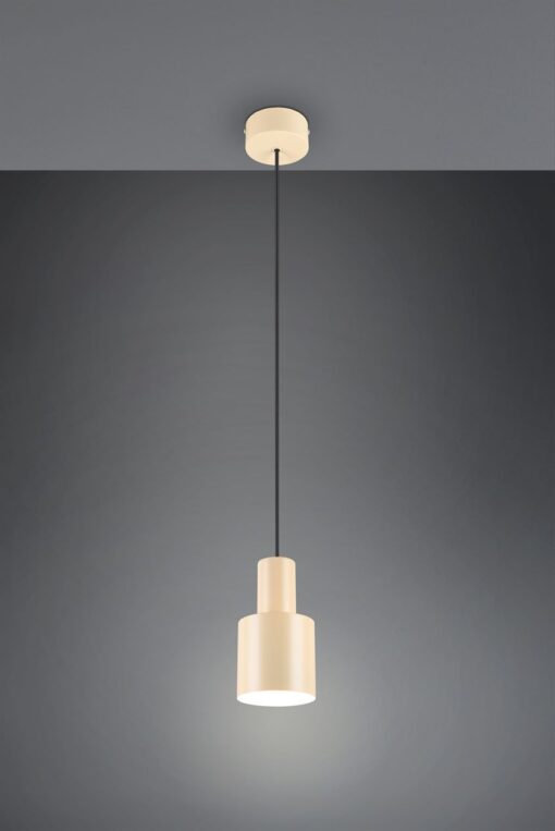 Κρεμαστό Φωτιστικό Σποτ Μπεζ AGUDO 1x E27 Trio Lighting – 319400144