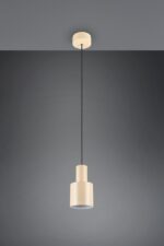 Κρεμαστό Φωτιστικό Σποτ Μπεζ AGUDO 1x E27 Trio Lighting – 319400144