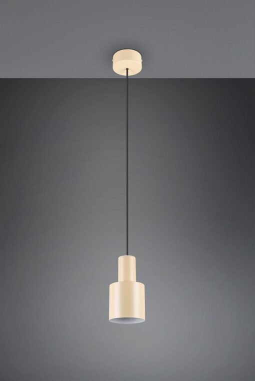Κρεμαστό Φωτιστικό Σποτ Μπεζ AGUDO 1x E27 Trio Lighting – 319400144