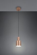 Κρεμαστό Φωτιστικό Σποτ Καφέ AGUDO 1x E27 Trio Lighting – 319400165