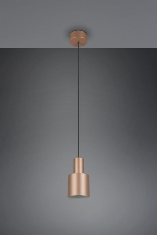 Κρεμαστό Φωτιστικό Σποτ Καφέ AGUDO 1x E27 Trio Lighting – 319400165