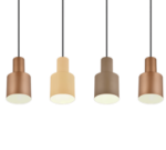 Κρεμαστό Φωτιστικό Trio Lighting 4xE27 Καφέ Χρώματος – 319400417