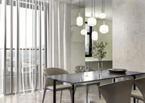 Πολύφωτο Οροφής Ράγα Ματ Ορείχαλκος & Γυαλί DIVA 6xE27 Trio Lighting – 319800608