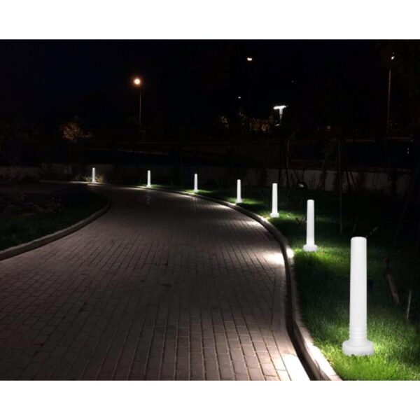 Δαπέδου D-290 WHITE ΕΦΑΔΟΥΣ GU10 ΣΩΛΗΝΑ ΟΠΑΛ Heronia – 32-0122