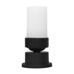 Δαπέδου/εδάφους φωτιστικό εξωτ. χώρου D-06E Ε27 Μαύρο IP44 Heronia – 32-0147