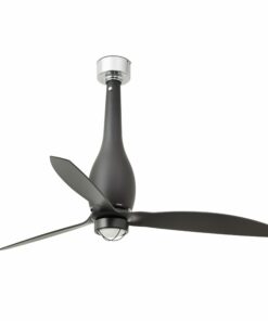 ETERFAN MATT BLACK/BLACK CEILING FAN WITH DC MOTORFARO – 32006