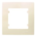 Πλαίσιο 1 θέσης μπέζ Makel Lillium Natural Kare – 32010701