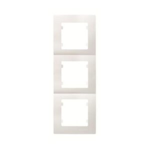 Πλαίσιο 3 θέσεων κάθετο μπεζ Makel Lillium Natural Kare – 32010708