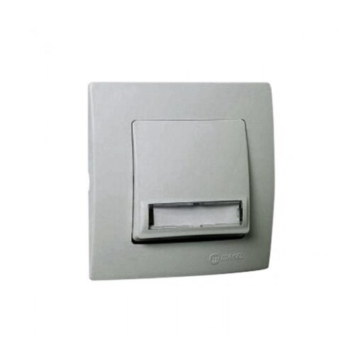 Μπουτόν επιγραφής ασημί ματ Makel Lillium Natural Kare – 32018130