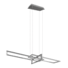 Κρεμαστό Φωτιστικό Trio Lighting LED 34W  Νίκελ Ματ Μεταλλικό Step Dimmable 4200lm 3000K  320310307