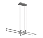 Κρεμαστό Φωτιστικό Trio Lighting LED 34W  Νίκελ Ματ Μεταλλικό Step Dimmable 4200lm 3000K  320310307
