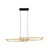 Κρεμαστό Φωτιστικό Trio Lighting LED 34W  Ορείχαλκος Ματ Μεταλλικό Step Dimmable 4200lm 3000K  320310308