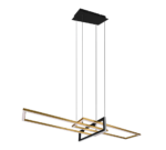 Κρεμαστό Φωτιστικό Trio Lighting LED 34W  Ορείχαλκος Ματ Μεταλλικό Step Dimmable 4200lm 3000K  320310308