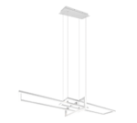 Κρεμαστό Φωτιστικό Trio Lighting LED 34W  Λευκό Ματ Μεταλλικό Step Dimmable 4400lm 4000K  320310331