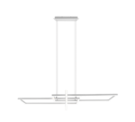Κρεμαστό Φωτιστικό Trio Lighting LED 34W  Λευκό Ματ Μεταλλικό Step Dimmable 4400lm 4000K  320310331