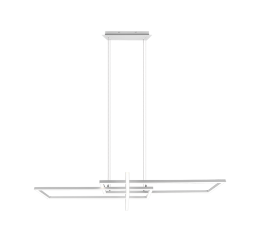 Κρεμαστό Φωτιστικό Trio Lighting LED 34W  Λευκό Ματ Μεταλλικό Step Dimmable 4400lm 4000K  320310331