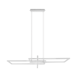 Κρεμαστό Φωτιστικό Trio Lighting LED 34W  Λευκό Ματ Μεταλλικό Step Dimmable 4400lm 4000K  320310331