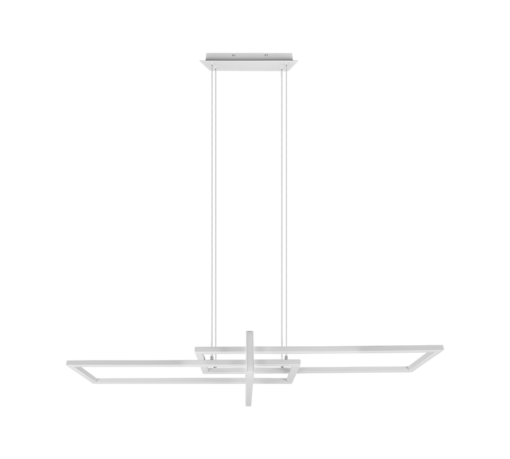 Κρεμαστό Φωτιστικό Trio Lighting LED 34W  Λευκό Ματ Μεταλλικό Step Dimmable 4400lm 4000K  320310331