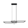 Κρεμαστό Φωτιστικό Trio Lighting LED 34W  Μαύρο Ματ Μεταλλικό Step Dimmable 4200lm 3000K  320310332