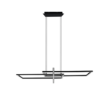 Κρεμαστό Φωτιστικό Trio Lighting LED 34W  Μαύρο Ματ Μεταλλικό Step Dimmable 4200lm 3000K  320310332
