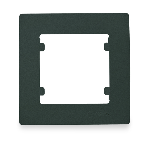 Πλαίσιο 1 θέσης ανθρακί Makel Lillium Natural Kare – 32050701