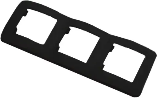 LILLIUM ΠΛΑΙΣΙΟ 3ΠΛΟ ΚΑΘΕΤΟ ΜΑΥΡΟ ΜΑΤ MAKEL – 32054708