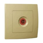 Πρίζα TV τερματική χρυσό ματ Makel Lillium Natural Kare – 32057027