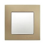 Πλαίσιο 1 θέσης χρυσό Makel Lillium Natural Kare – 32057701