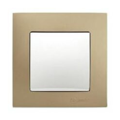 Πλαίσιο 1 θέσης χρυσό Makel Lillium Natural Kare – 32057701