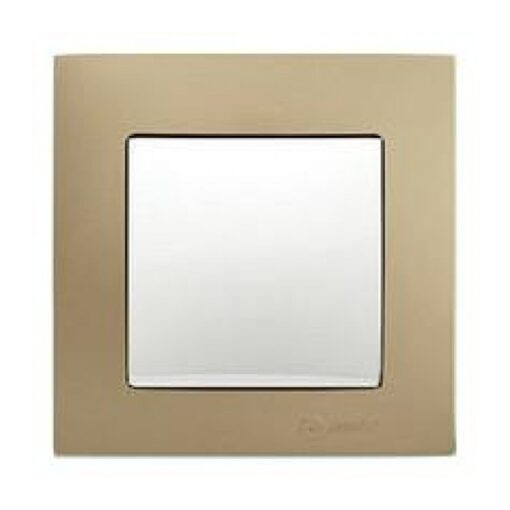 Πλαίσιο 1 θέσης χρυσό Makel Lillium Natural Kare – 32057701