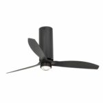 TUBE FAN BLACK CEILING FAN W/DC MOTOR BLACK BLACK FARO – 32060