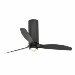 TUBE FAN BLACK CEILING FAN W/DC MOTOR BLACK BLACK FARO – 32060