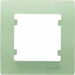 Πλαίσιο 1 θέσης πράσινο Makel Lillium Natural Kare – 32091701