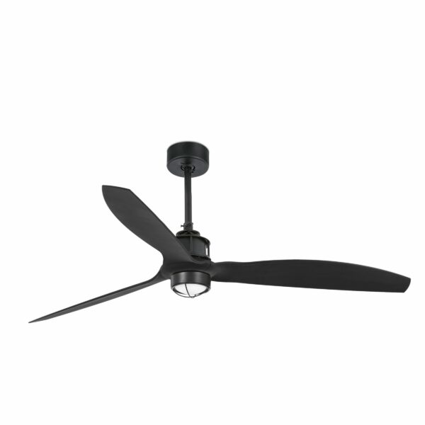 JUST FAN LED Matt black ceiling FAN LED with DC motor SMART  FARO – 32100-10