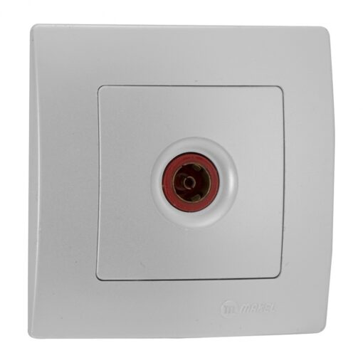 Πρίζα TV τερματική περλέ ματ Makel Lillium Natural Kare – 32100027