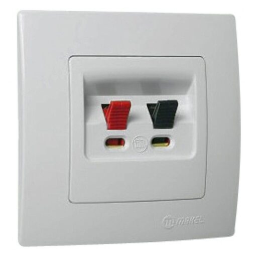 Πρίζα ηχείων περλέ ματ Makel Lillium Natural Kare – 32100080