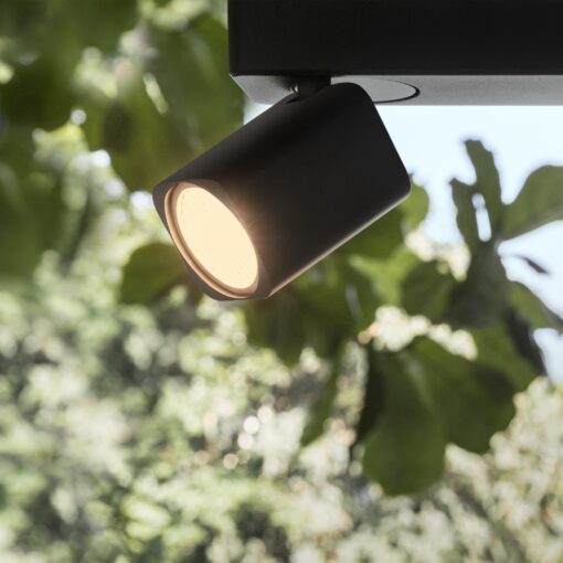 IDEAL LUX Φωτιστικό Οροφής RUDY 4xGU10 Μαύρου Χρώματος – 321523