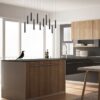 Κρεμαστό Φωτιστικό Ράγα TUBULAR Trio Lighting LED 30W 3850lm Μαύρο Ματ Step Dimmable 3000K – 321611132