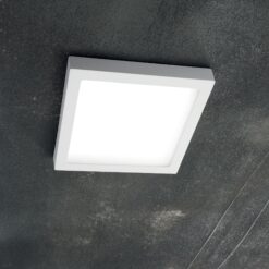IDEAL LUX UNIVERSAL Πλαφονιέρα LED 36W 4300lm  Λευκή PL D40 Τετράγωνη 4000K – 321660