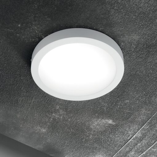 IDEAL LUX UNIVERSAL LED Πλαφονίερα 36W 4300lm PL D40 Στρογγυλή 4000K – 321684