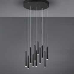 Κρεμαστό Φωτιστικό Trio Lighting LED 2,5W Μαύρο Ματ Μεταλλικό Step Dimmable 220lm 3000K 321691132