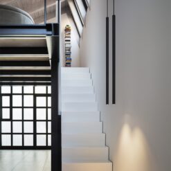 IDEAL LUX Κρεμαστό Φωτιστικό για Μαγνητική Ράγα LED 12W 4000K Μαύρου Χρώματος – 321813