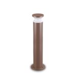 IDEAL LUX Φωτιστικό Κολωνάκι Κήπου TORRE 1xE27 IP65 Καφέ Χρώματος – 321868
