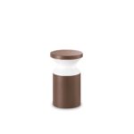 IDEAL LUX Φωτιστικό Κολωνάκι Κήπου TORRE 1xE27 IP44 Καφέ Χρώματος – 321981