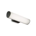 IDEAL LUX Επιτοίχιο Φωτιστικό ETERE AP LED 9.5W 3000K IP44 Μαύρου Χρώματος – 322193