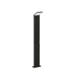 IDEAL LUX Φωτιστικό Κολωνάκι Κήπου STYLE LED 9W 4000K IP54 Μαύρου Χρώματος – 322216