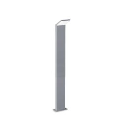 IDEAL LUX Φωτιστικό Κολωνάκι Κήπου STYLE LED 9W 4000K IP54 Γκρι Χρώματος – 322353