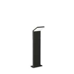 IDEAL LUX Φωτιστικό Κολωνάκι Κήπου STYLE LED 9W 4000K IP54 Μαύρου Χρώματος – 322506