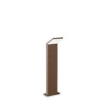IDEAL LUX Φωτιστικό Κολωνάκι Κήπου STYLE LED 9W 3000K IP54 Καφέ Χρώματος – 322575