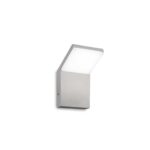 IDEAL LUX Επιτοίχιο Φωτιστικό STYLE LED 9W 3000K IP54 Γκρι Χρώματος – 322650